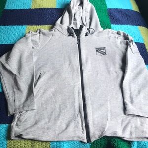 New York rangers zip up sweatshirt